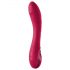 Sprankelende Cecilia - oplaadbare G-spot vibrator met bewegende balletjes (rood)