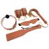 Blaze Elite - 5-delige BDSM set (cognac)