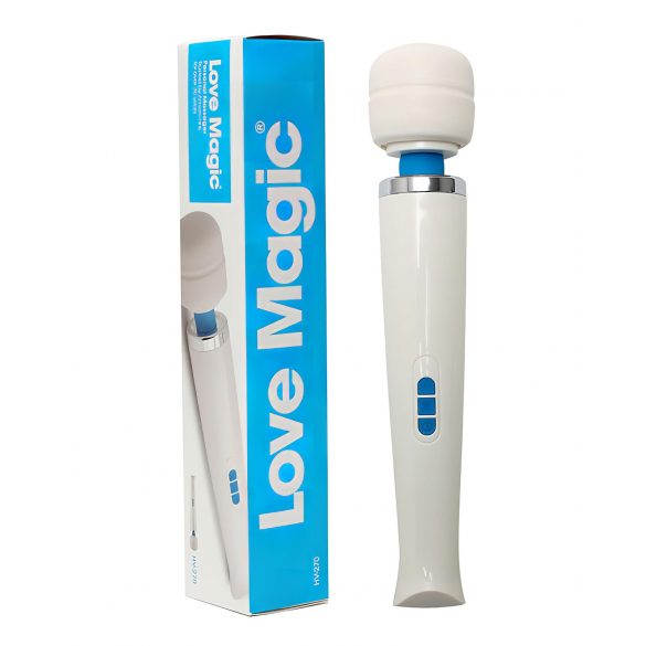 Love Magic Wand - oplaadbare massage vibrator (wit)