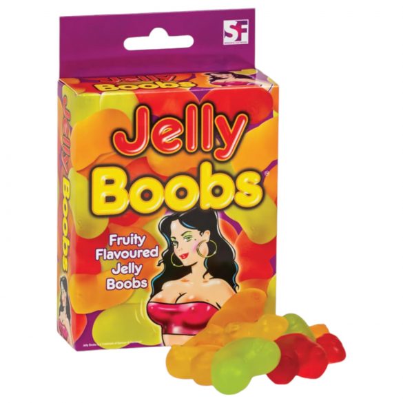 Jelly Boobs - Fruitige gummy borsten (120g)