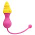 Magic Motion Elizabeth - zachte silicone kattenhoes (geel)