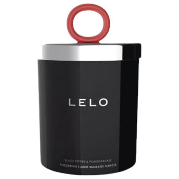 LELO massagekaars - zwarte peper & granaatappel (150g)