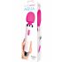 Bodywand Aqua Wand - waterdichte massager vibrator (wit-roze)