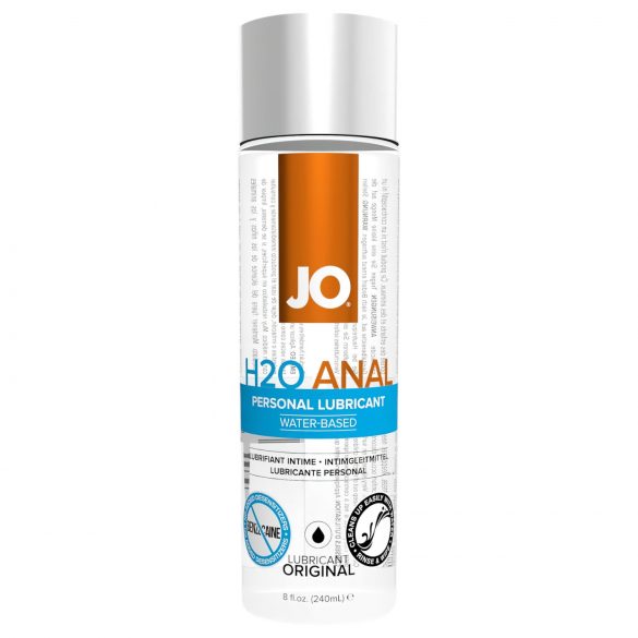 JO H2O Anal Original - Waterbasis anale glijmiddel (240ml)