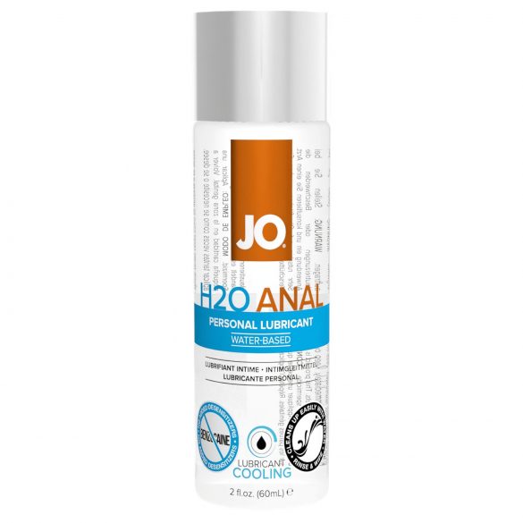 JO H2O Anal Cool - Verfrissende waterbasis anale glijmiddel (60ml)