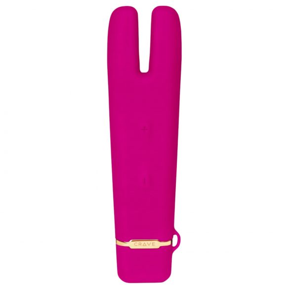 Crave Duet Flex - oplaadbare clitorisvibrator (roze)