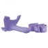 Perfect fit ZORO - strap-on dildo (paars)