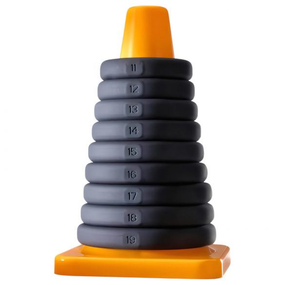 Play Zone - Penis- en balring en stretcher set (9-delig)