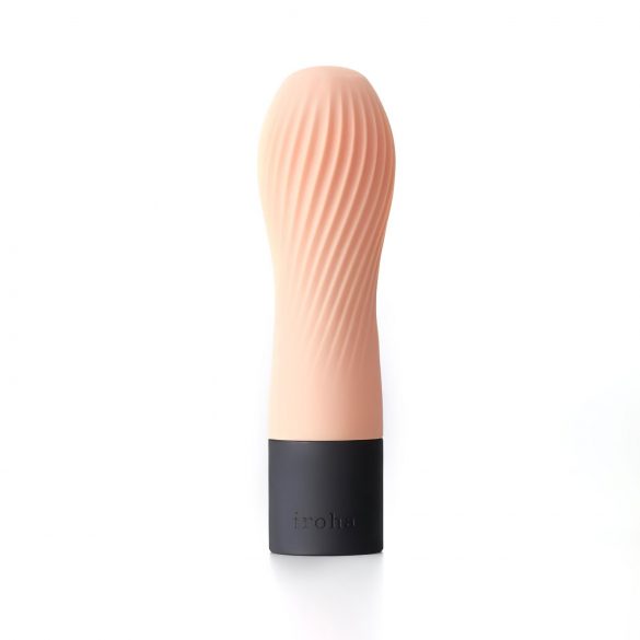 TENGA Iroha Zen - Hanacha ultrazachte siliconen vibrator (perzik)