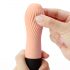 TENGA Iroha Zen - Hanacha ultrazachte siliconen vibrator (perzik)