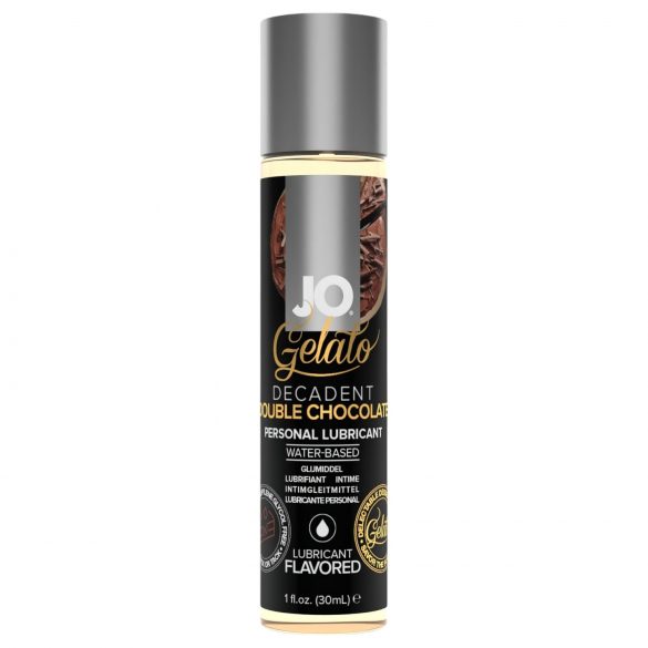 Jo Gelato dubbel chocola - eetbare glijmiddel (30ml)