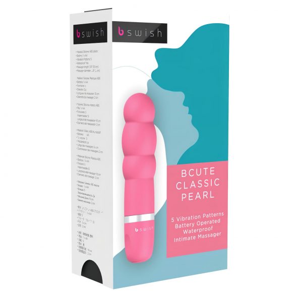 B SWISH Bcute Pearl - Waterdichte parel vibrator (roze)