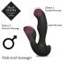 FEELZTOYS Black Jamba - draadloze verwarmde anaal vibrator (zwart)