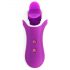 FEELZTOYS Clitella - oplaadbare, roterende orale vibrator (paars)