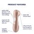 Satisfyer Pro 2 Gen2 - oplaadbare bruine clitorisstimulator