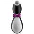 Satisfyer Penguin - Oplaadbare, waterdichte clitorisstimulator (zwart-wit)