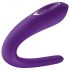 Satisfyer Double Classic - Waterdichte paarvibrator (paars)