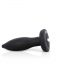 Screaming Plug - draadloze anale vibrator, oplaadbaar (zwart)