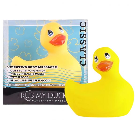 Mijn Duckie 2.0 - Speelse waterdichte eendvibrator (geel)