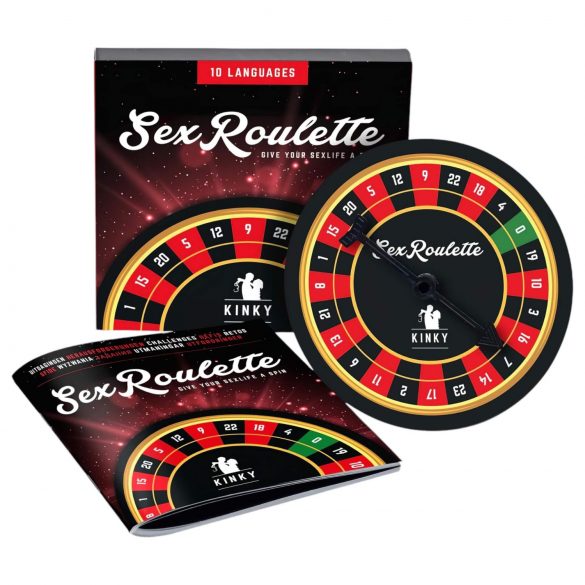 Seks Roulette Kinky - pikant gezelschapsspel (10 talen)