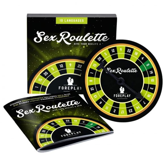 Seks Roulette Voorspel - zinnenprikkelend spel voor koppels (10 talen)