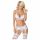 Obsessive 810-SEG-2 - kanten lingerie set (wit)