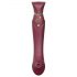 ZALO Queen - pulserende G-spot en clitoris vibrator (rood)