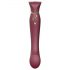 ZALO Queen - pulserende G-spot en clitoris vibrator (rood)