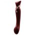 ZALO Queen - pulserende G-spot en clitoris vibrator (rood)