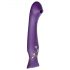 ZALO Queen - golfknop en clitoris vibrator met pulsen (paars)