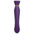 ZALO Queen - golfknop en clitoris vibrator met pulsen (paars)