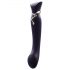 ZALO Queen - golfknop en clitoris vibrator met pulsen (paars)