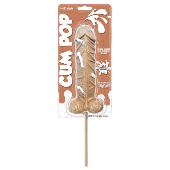 Cum Cock Lolly - GIGA penis lolly (295g) - melkchocolade