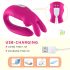 Aixiasia Hera - draadloze duo-vibrator, oplaadbaar (roze)