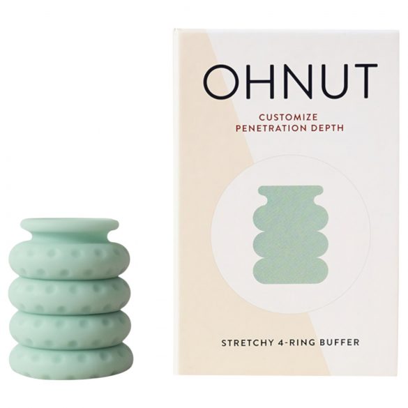 Ohnut - penetratie-ringen set van 4 (groen)