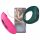 Magic Motion - duo vibrator set (roze-groen)