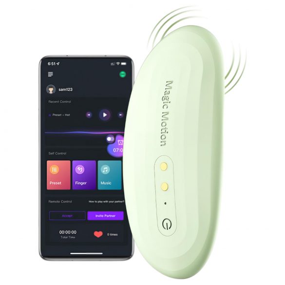 Magic Motion Nyx - slimme slipvibrator (groen)