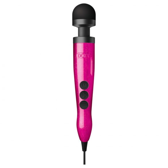 Doxy Die Cast 3 Wand - krachtige roze massagestaf vibratie