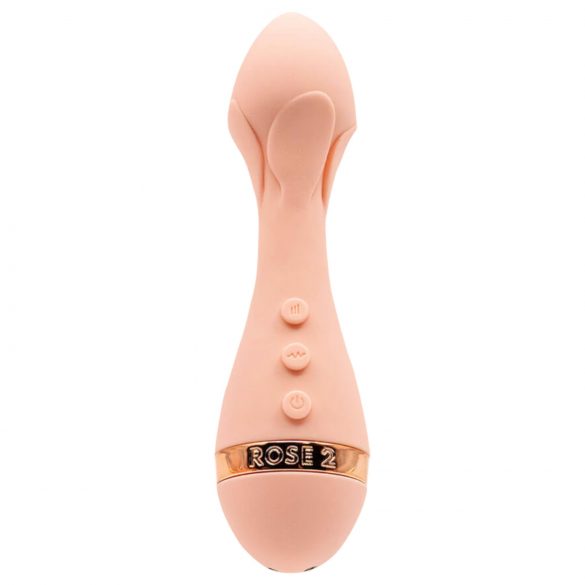 Vush The Rose 2 - oplaadbare waterdichte vibrator (roze)