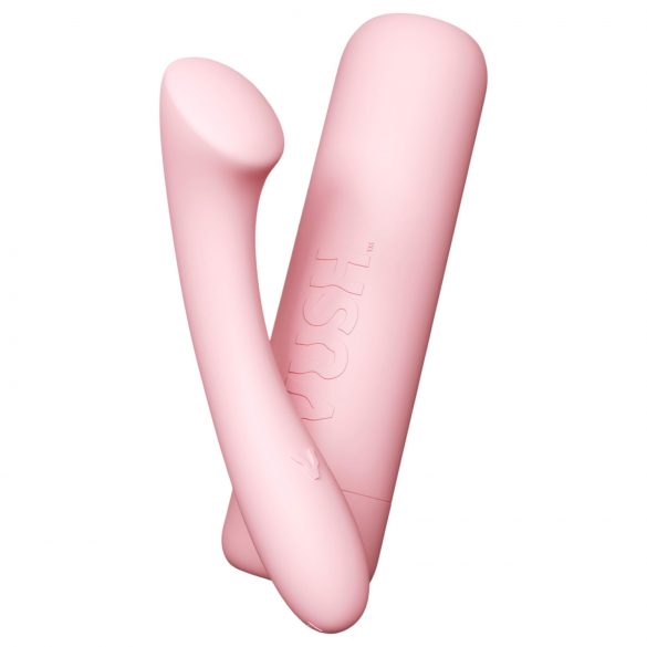 Vush Pop Shine - oplaadbare, waterdichte G-punt vibrator (roze)