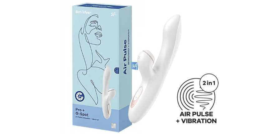 Satisfyer Pro+ G-spot - Clitorale en G-Spot Vibrator